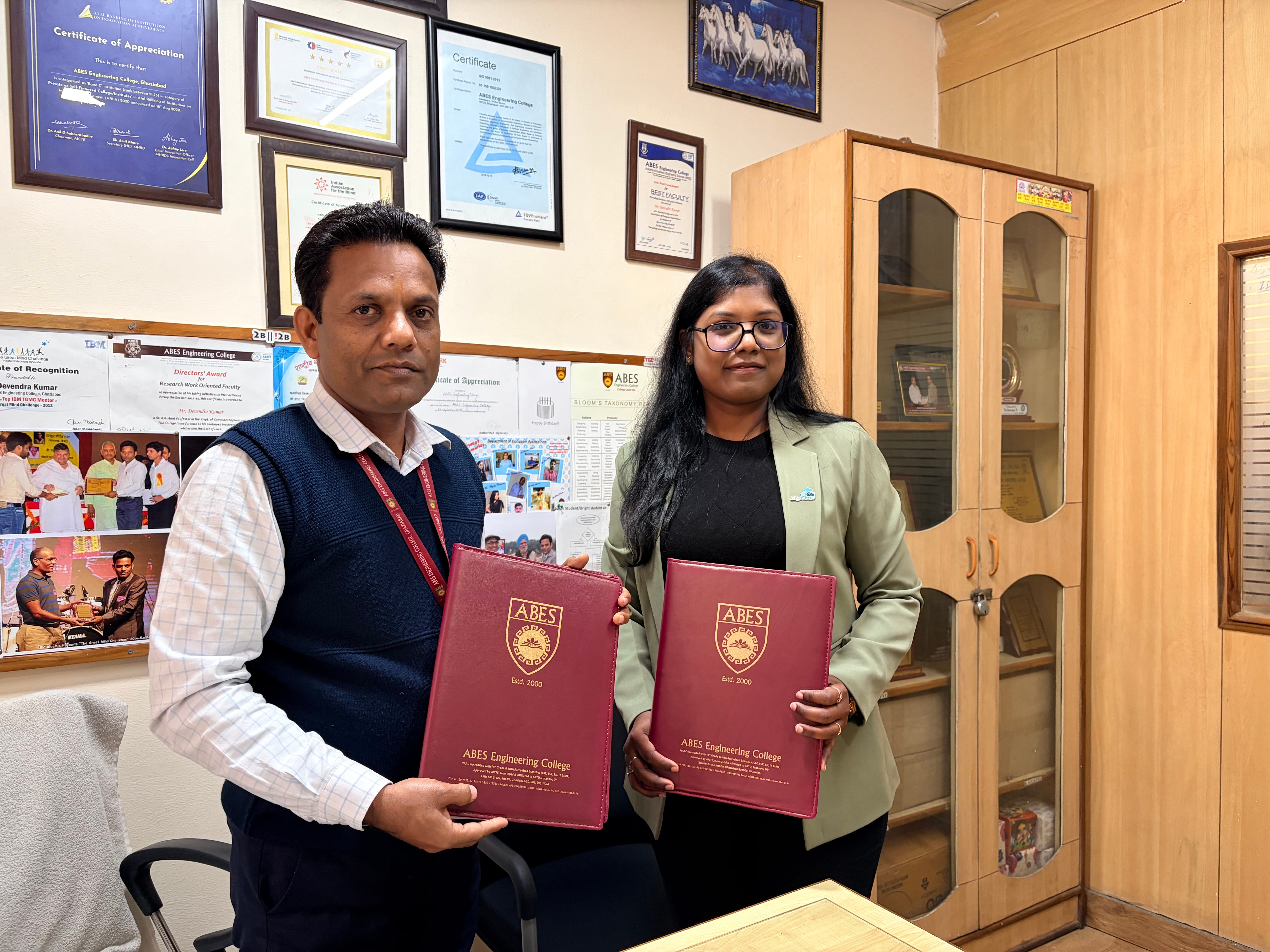 MoU with ABES Engineering College