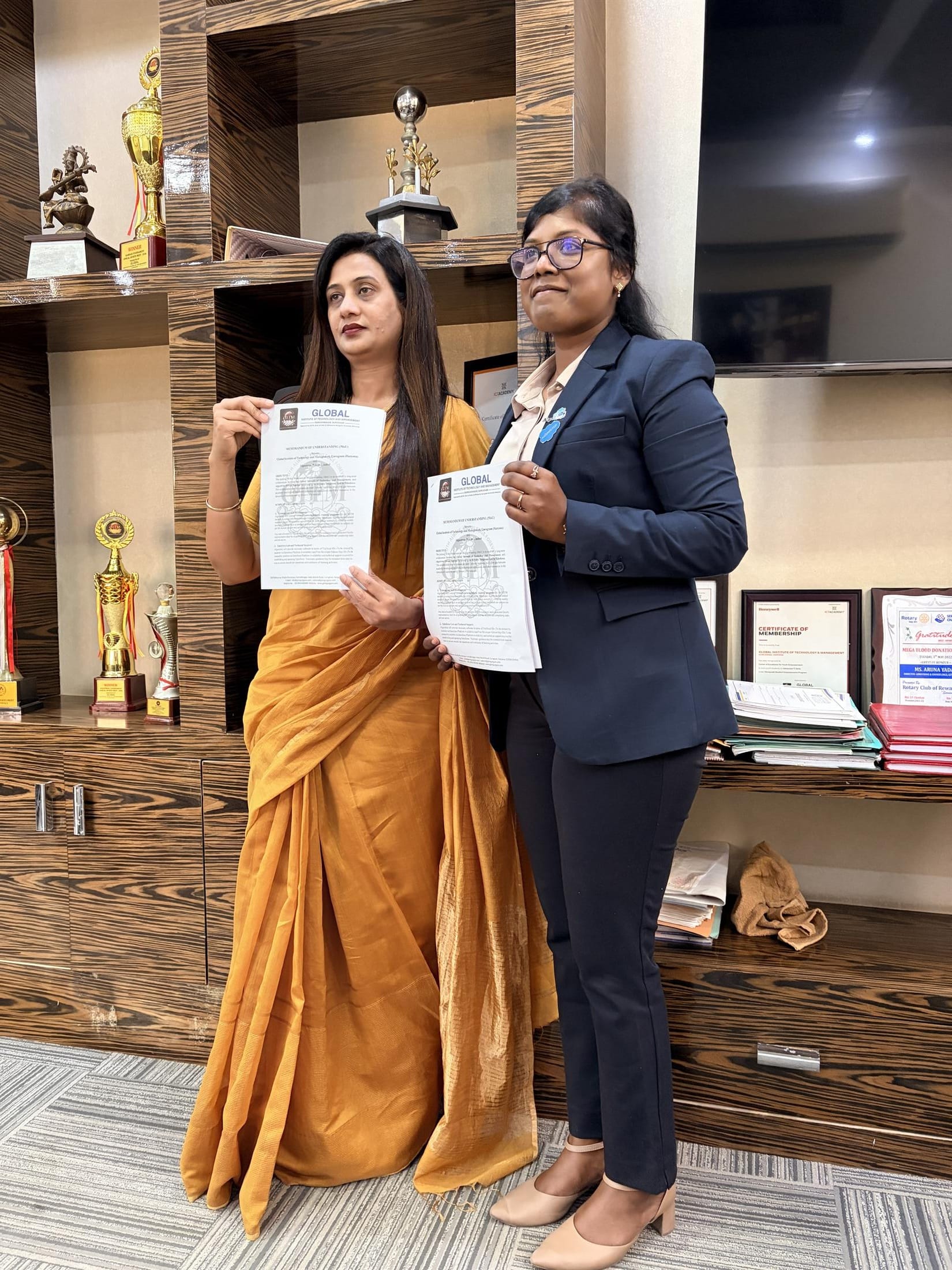 MoU with Global Institute of Technology & Management