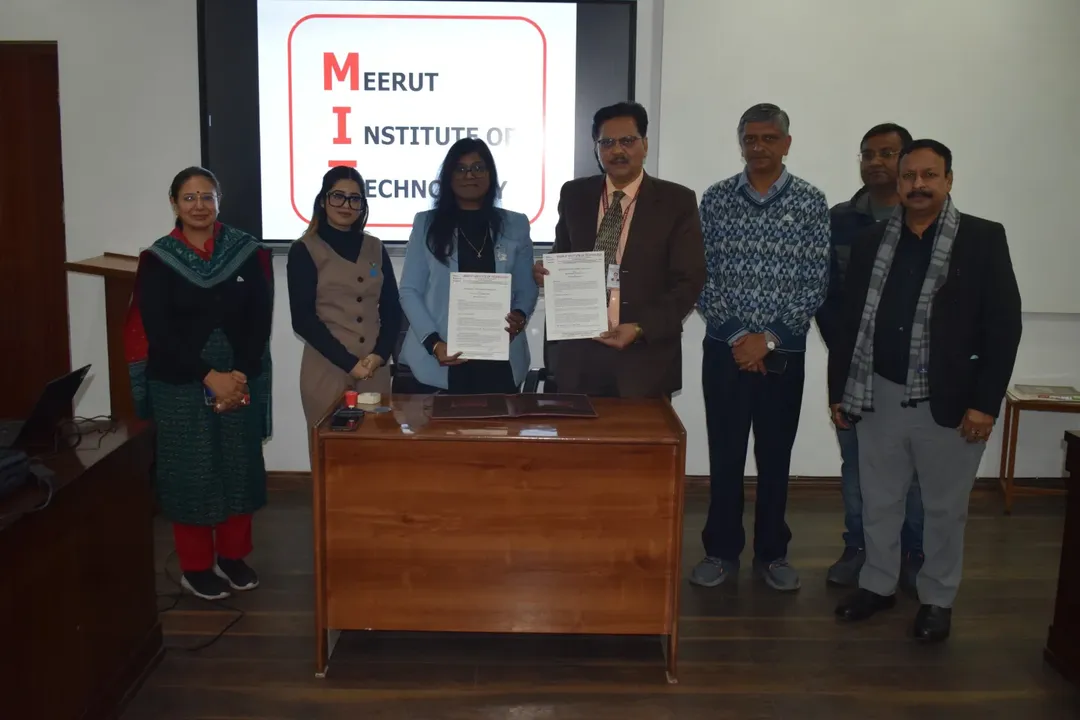 MoU with Meerut Institute of Technology