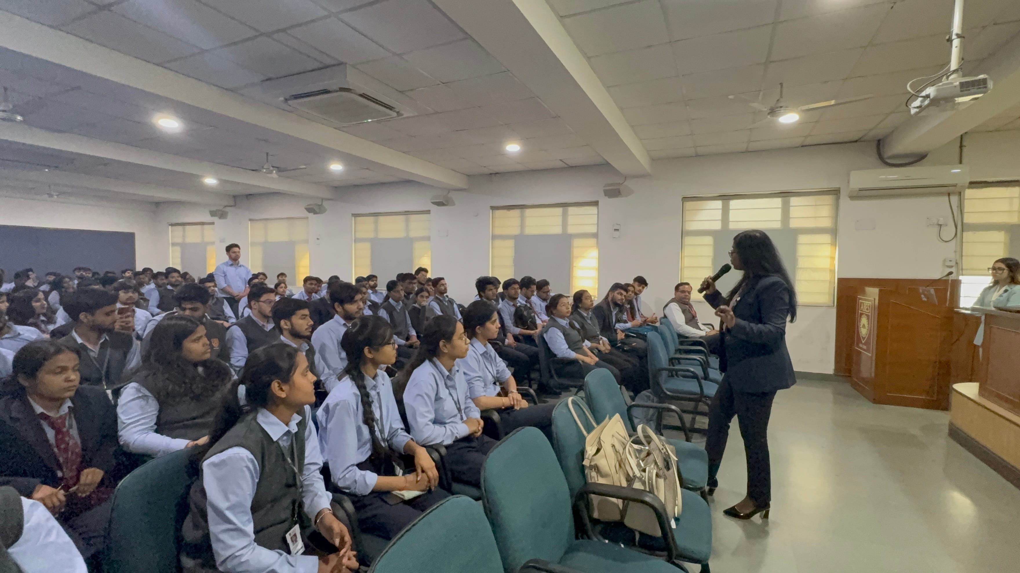Classroom session at ABES Engineering College